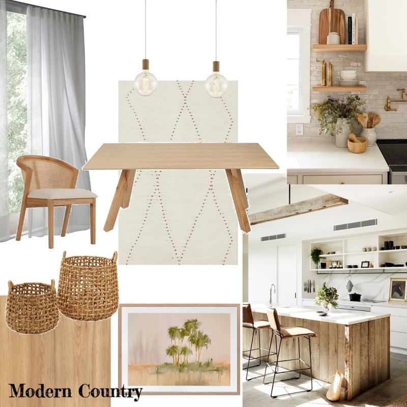 Modern Country Mood Board by JKayli on Style Sourcebook