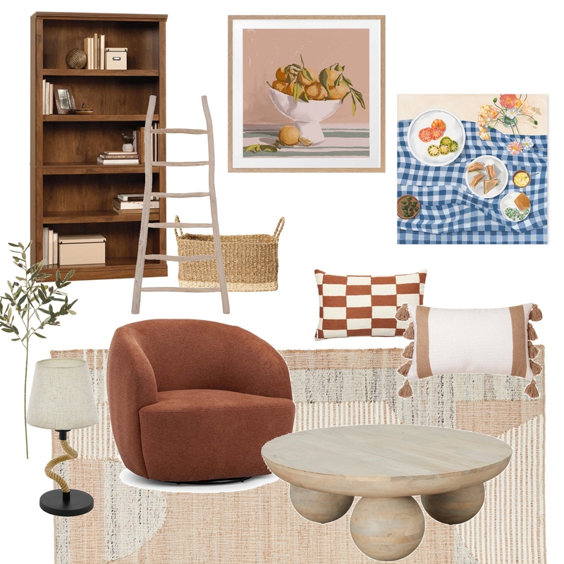 the Library Mood Board by Fleur Design on Style Sourcebook