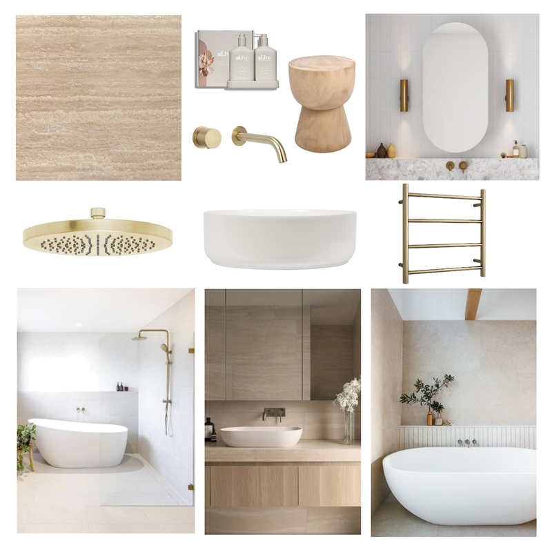 Leah and Drew Bathroom Mood Board by kristyrowland on Style Sourcebook