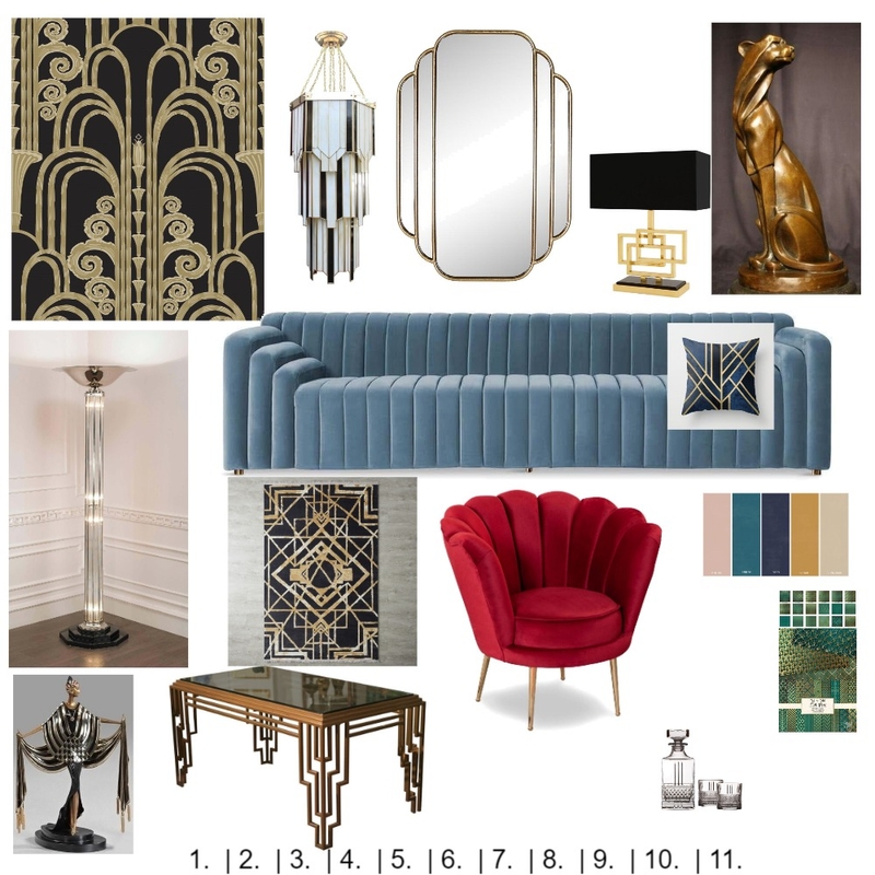 ART DECO Mood Board by legs1164 on Style Sourcebook