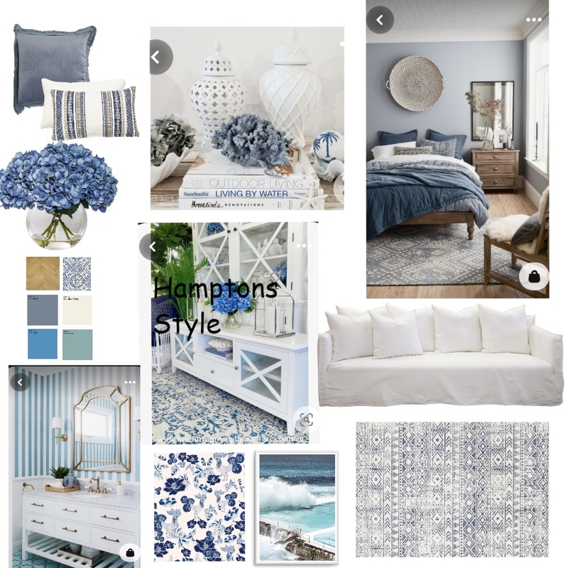 Hamptons Style Mood Board by Tammy on Style Sourcebook