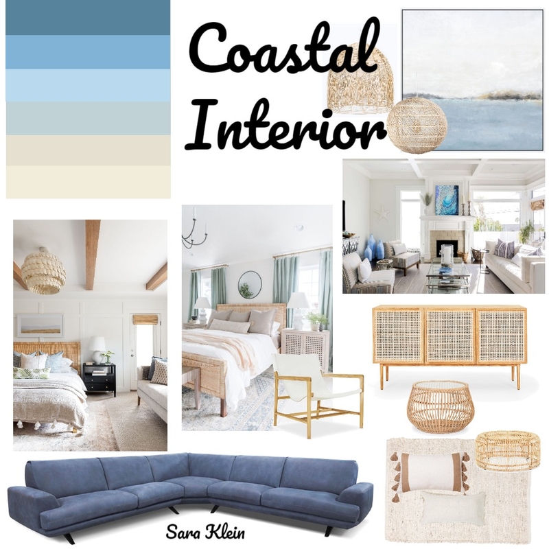 Coastal Interior Mood Board by Sarak on Style Sourcebook