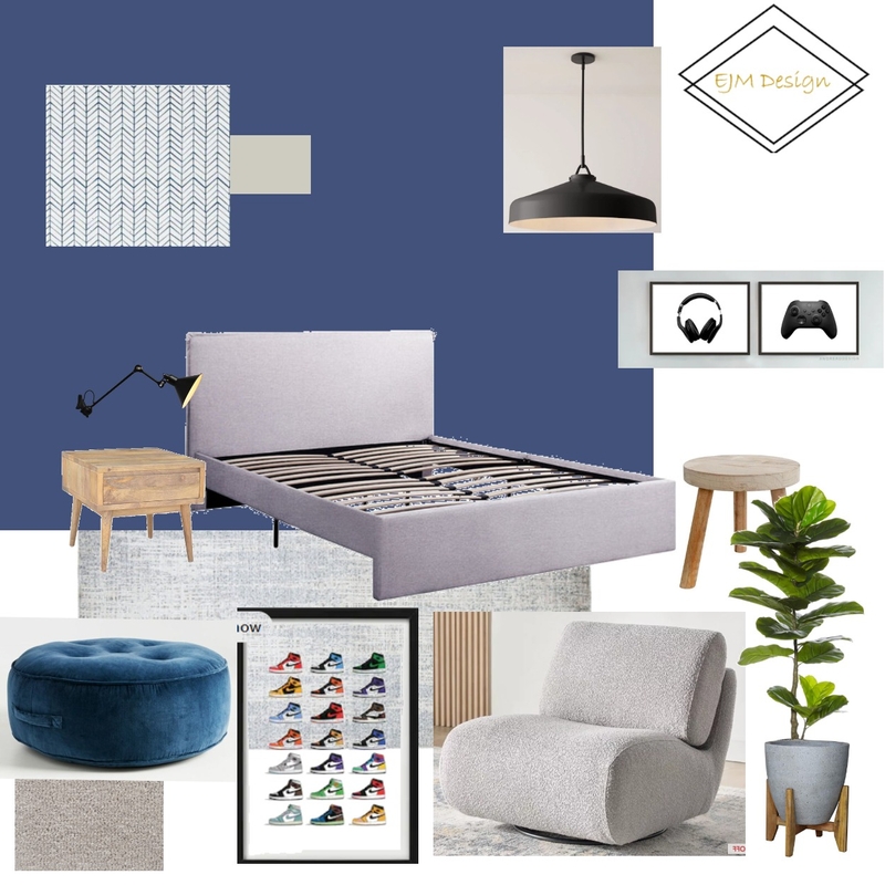 mason's  room Mood Board by Emma Manikas on Style Sourcebook