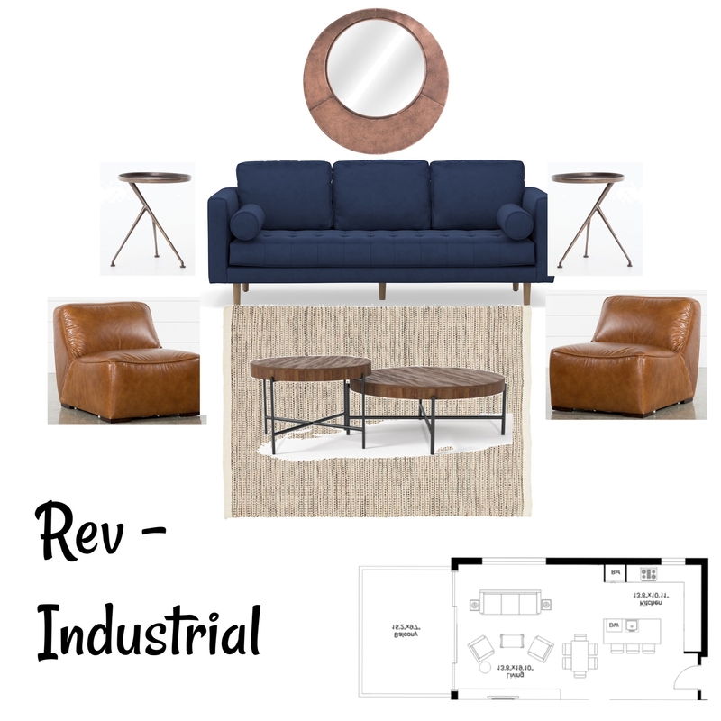 Rev - Industrial Mood Board by littlebeeinteriors on Style Sourcebook