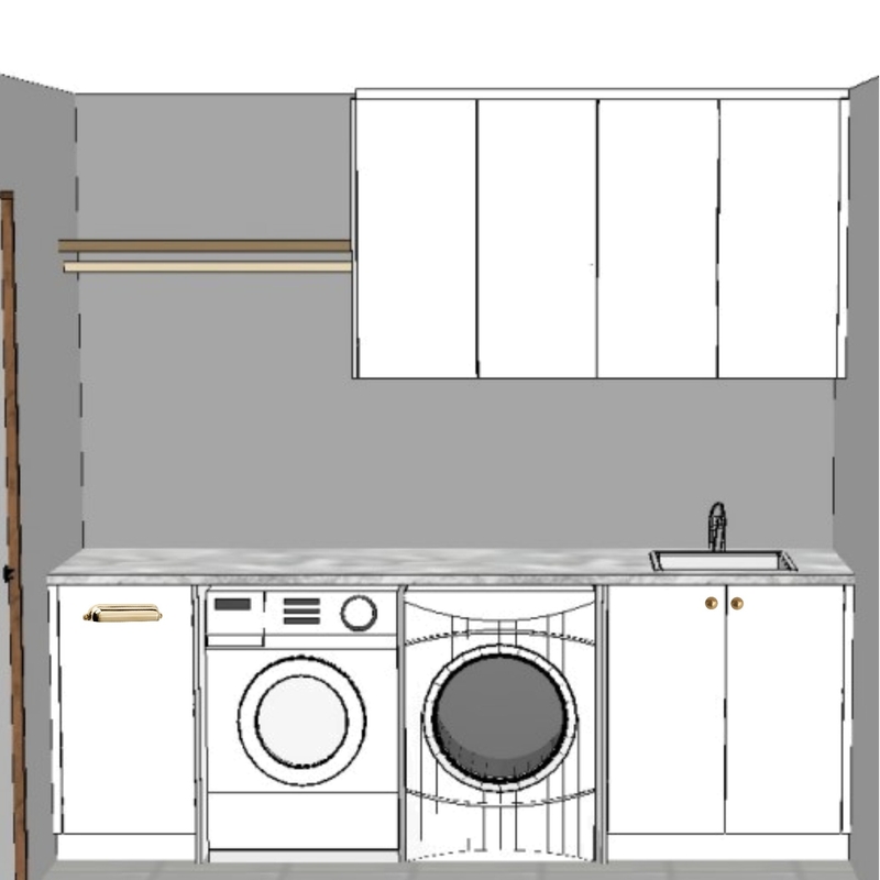 Laundry Hardware Placement Mood Board by csellers on Style Sourcebook