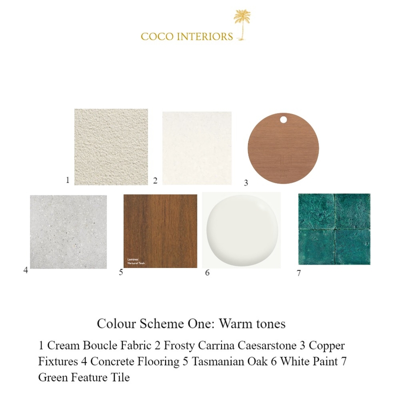 Coolum Beach Colour Scheme 1 Mood Board by Coco Interiors on Style Sourcebook