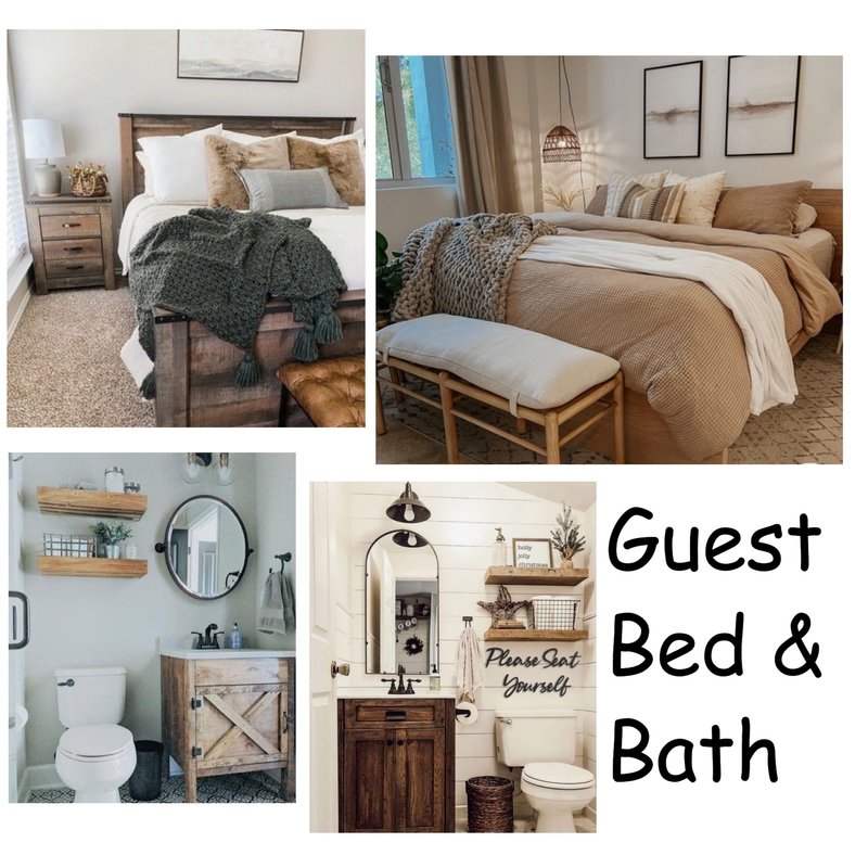 rustic guest bed and bath Mood Board by Beverly Zaske on Style Sourcebook