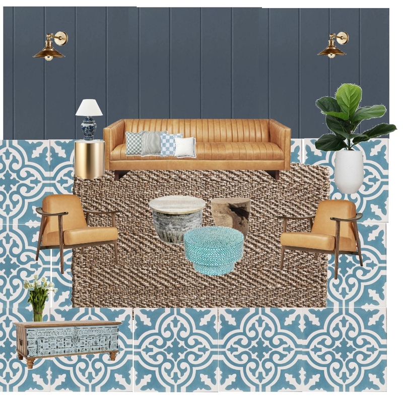 Blue living Mood Board by teresa vizela on Style Sourcebook