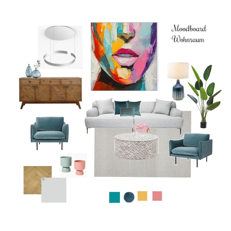 Modern Living Mood Board by Omenitsch on Style Sourcebook