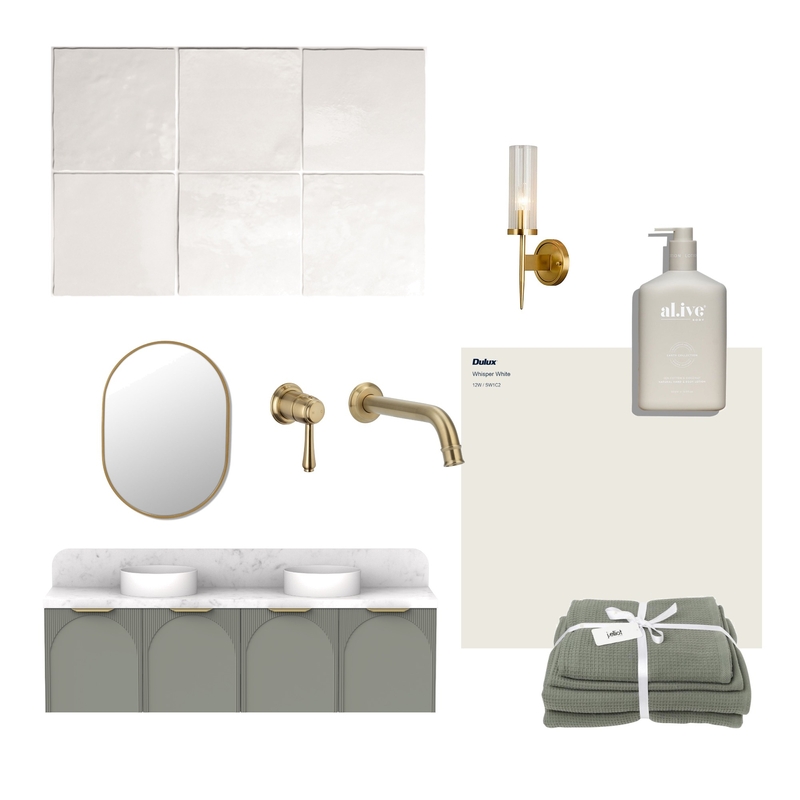 Bathroom 1 Mood Board by Amber Taukitoku on Style Sourcebook