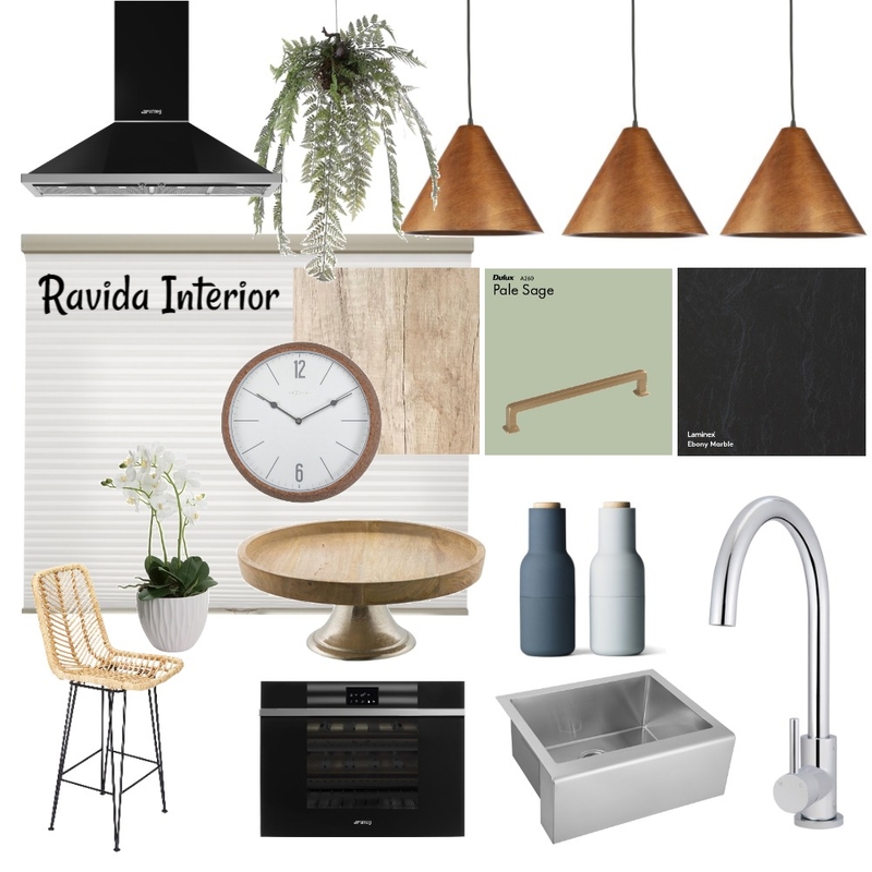 Sage Kitchen Mood Board by Ravida-interior on Style Sourcebook