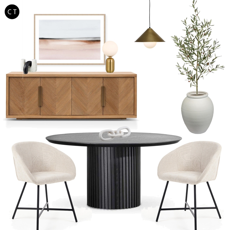 Contemporary Dining 05 Mood Board by Carly Thorsen Interior Design on Style Sourcebook