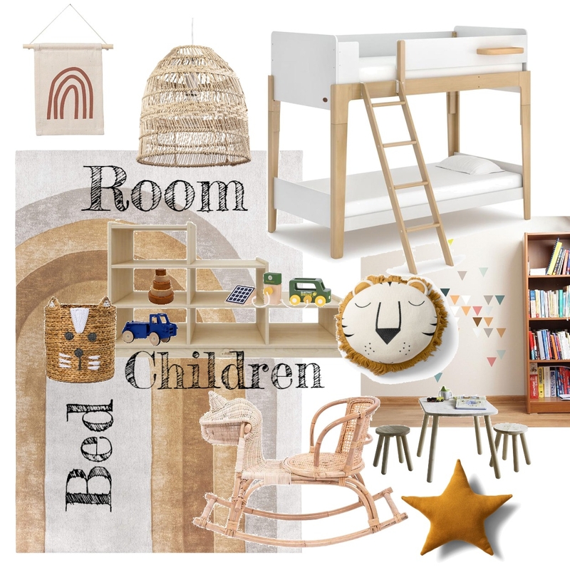 Children bed room Mood Board by TsipO on Style Sourcebook