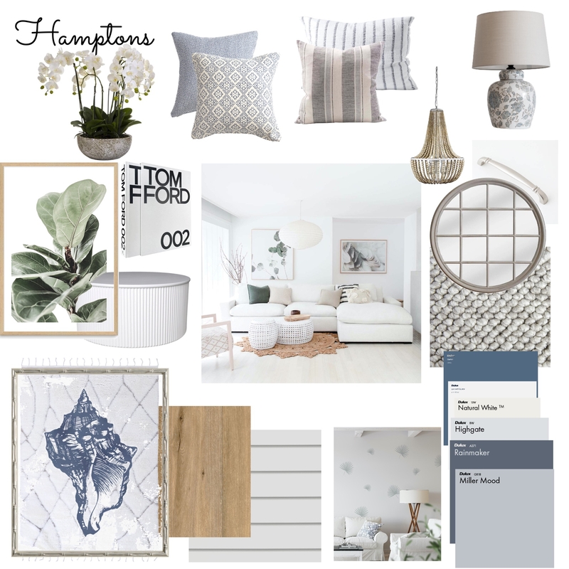 Hamptons Mood Board Mood Board by Melrey on Style Sourcebook