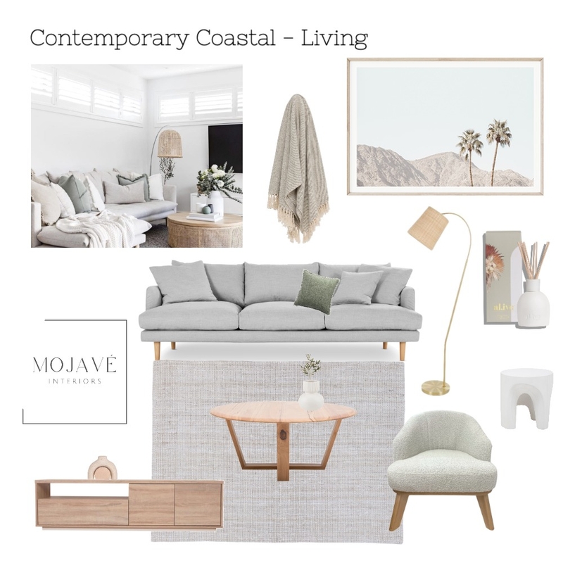 GF 101 Living Mood Board by Mojavé Interiors on Style Sourcebook