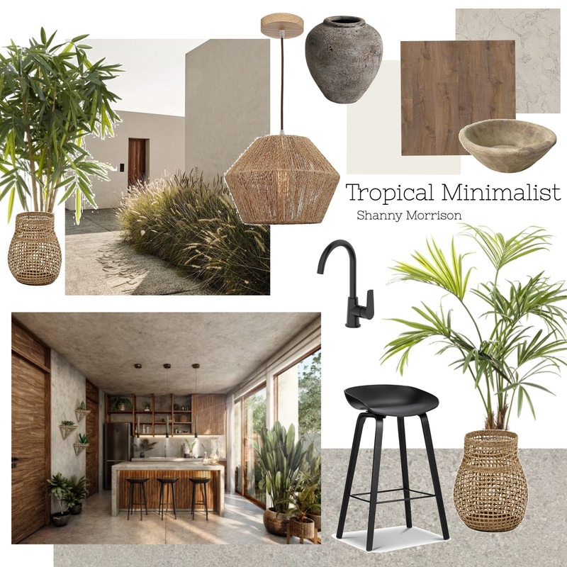 Tropical Minimalist Mood Board by shannykatie on Style Sourcebook