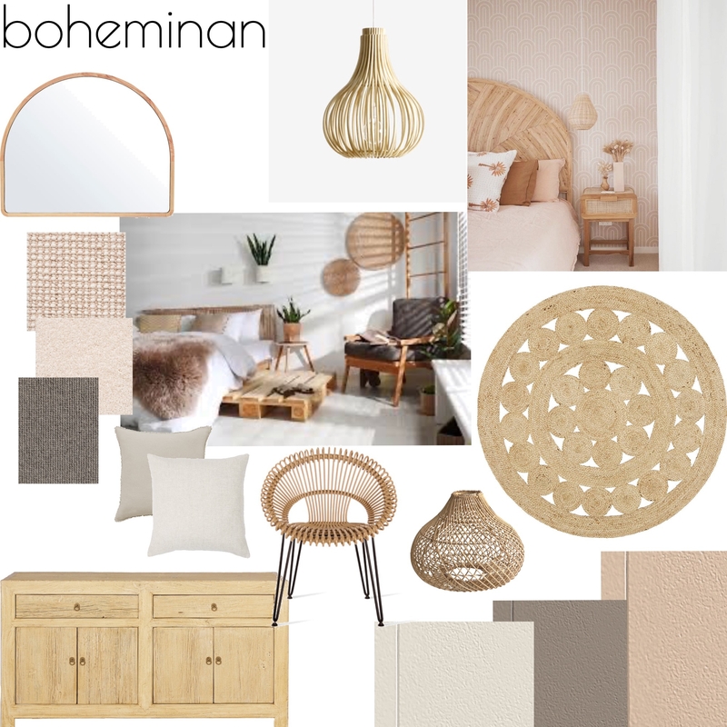 Bohemian mood board Mood Board by kaygreen on Style Sourcebook