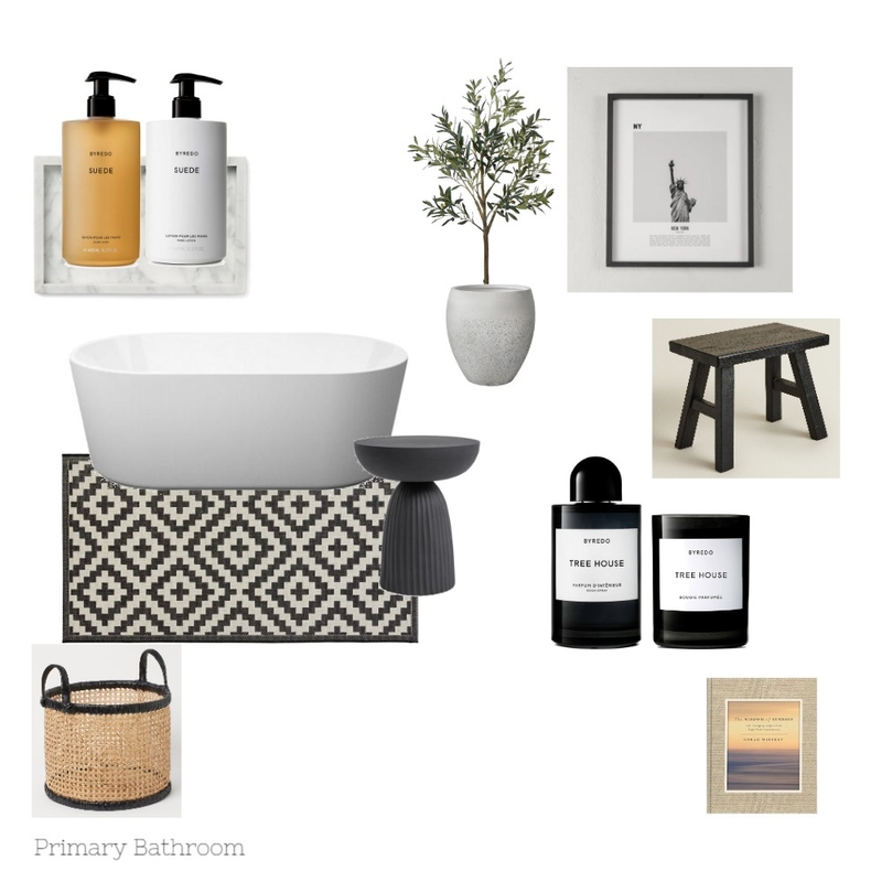 Primary Bathroom Mood Board by Nompi on Style Sourcebook