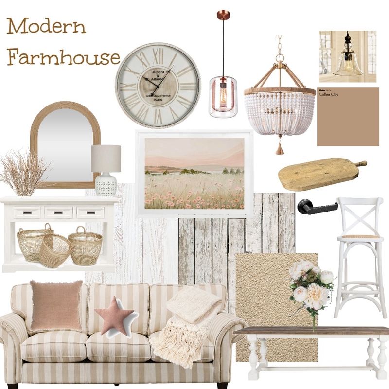 modern farmhouse Mood Board by colleenjthomas on Style Sourcebook