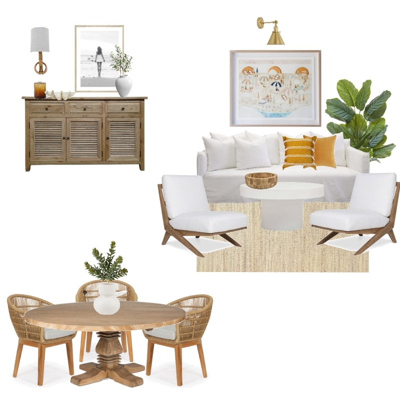 Living Room - Coastal Fresh Mood Board by Hart on Southlake on Style Sourcebook