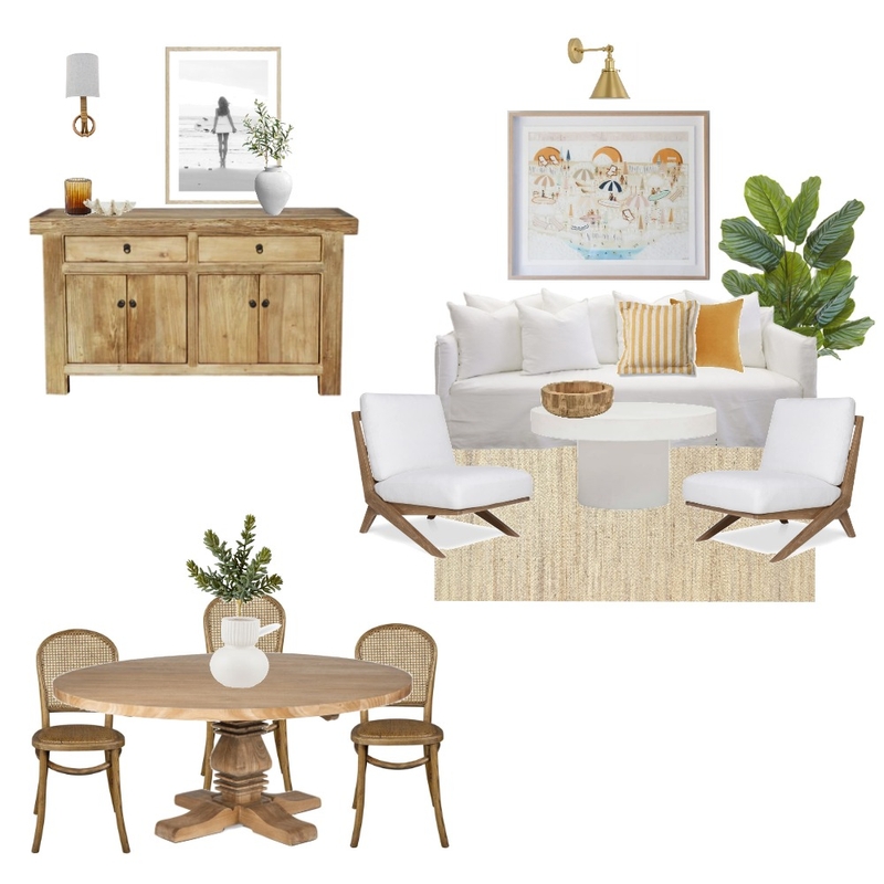 Living Room - Coastal v10 Mood Board by Hart on Southlake on Style Sourcebook