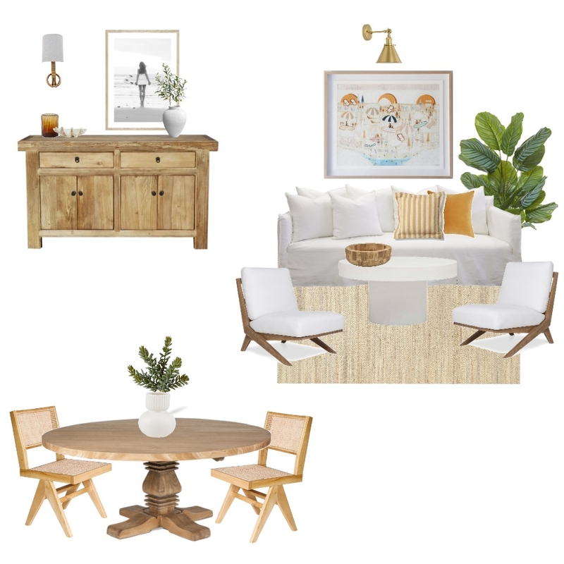 Living Room - Coastal V11 Mood Board by Hart on Southlake on Style Sourcebook