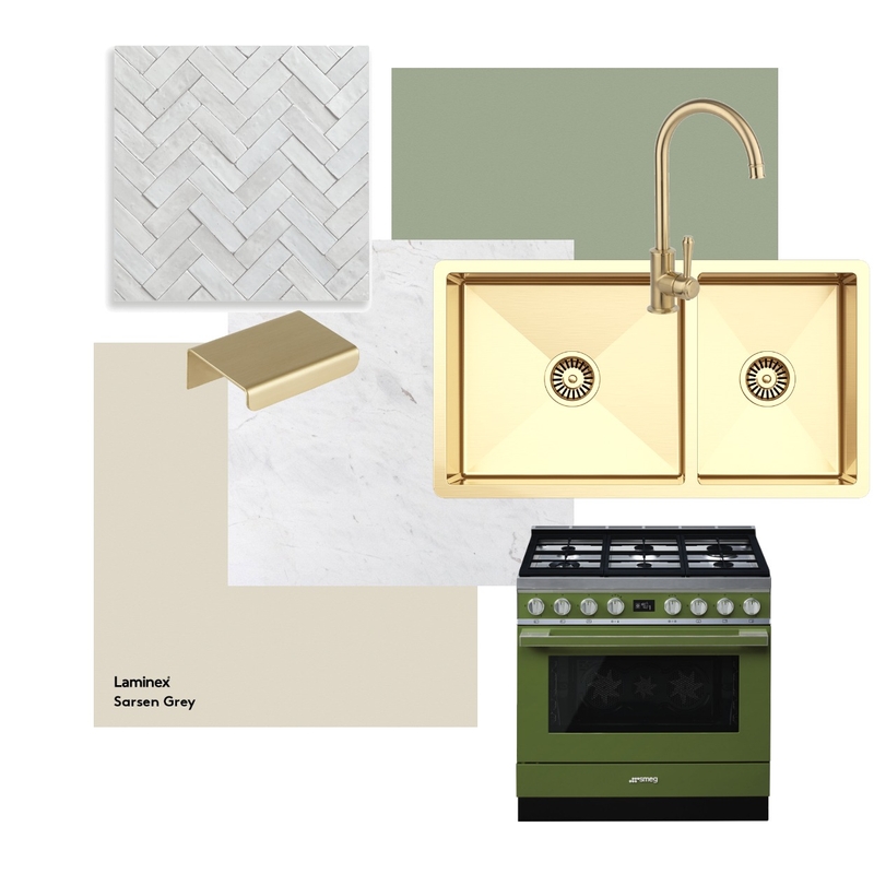 kitchen green white Mood Board by HK1999 on Style Sourcebook