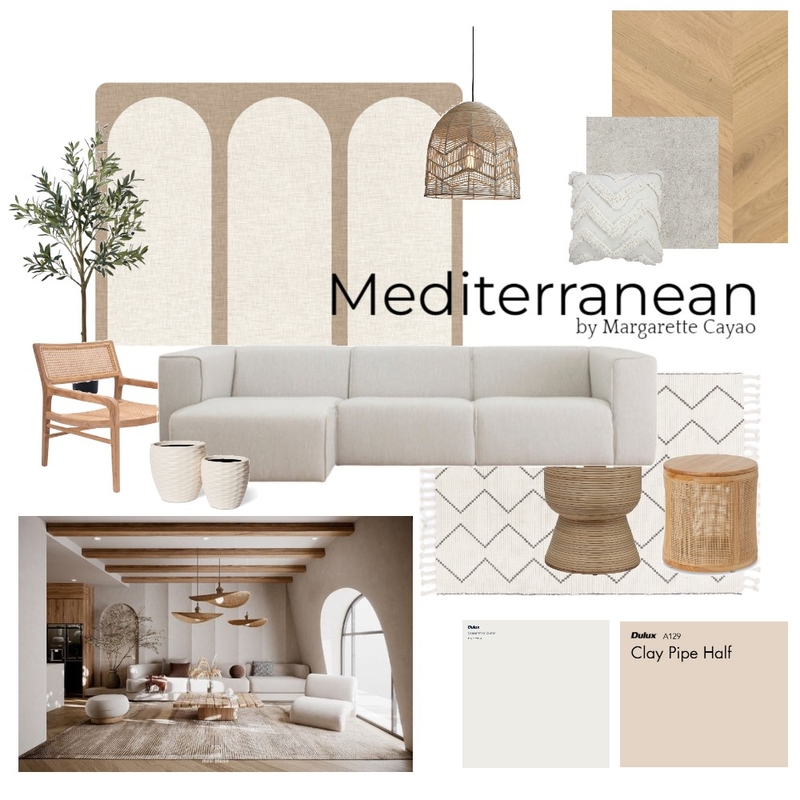 Mediterranean Mood Board Mood Board by margscayao on Style Sourcebook