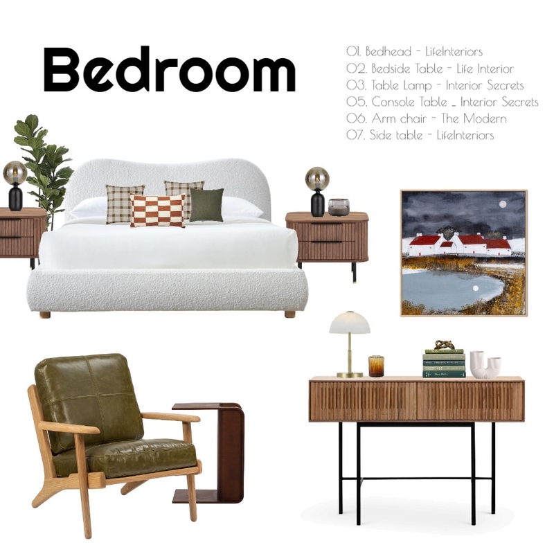 Bedroom Mood Board by DoubleBun on Style Sourcebook