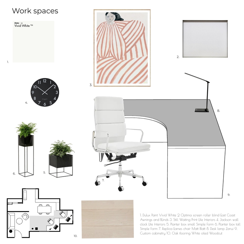 Work space Mood Board by Ngribble on Style Sourcebook