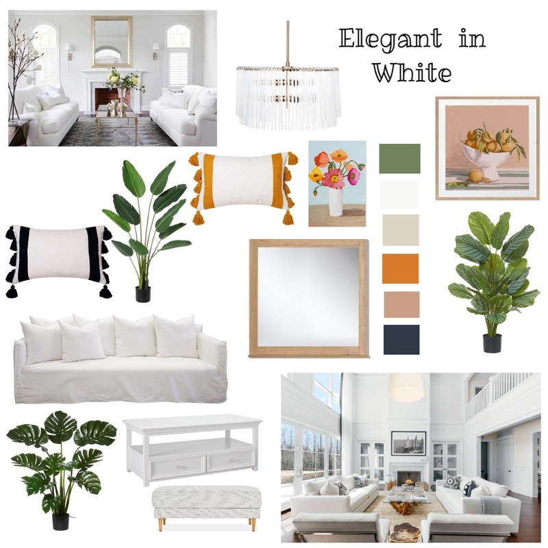 Elegant in White Mood Board by bakermichelle765@yahoo.com on Style Sourcebook