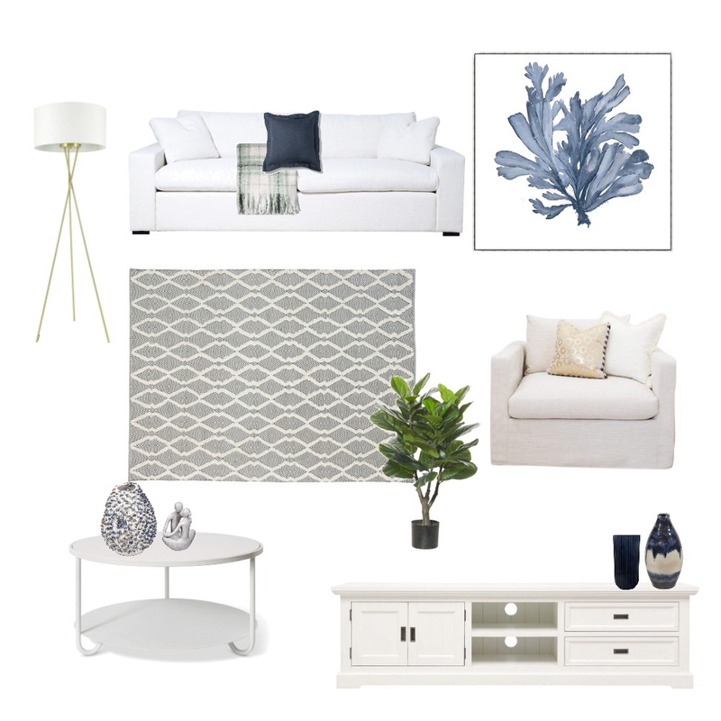 Hamptons Unit Mood Board by Renee on Style Sourcebook