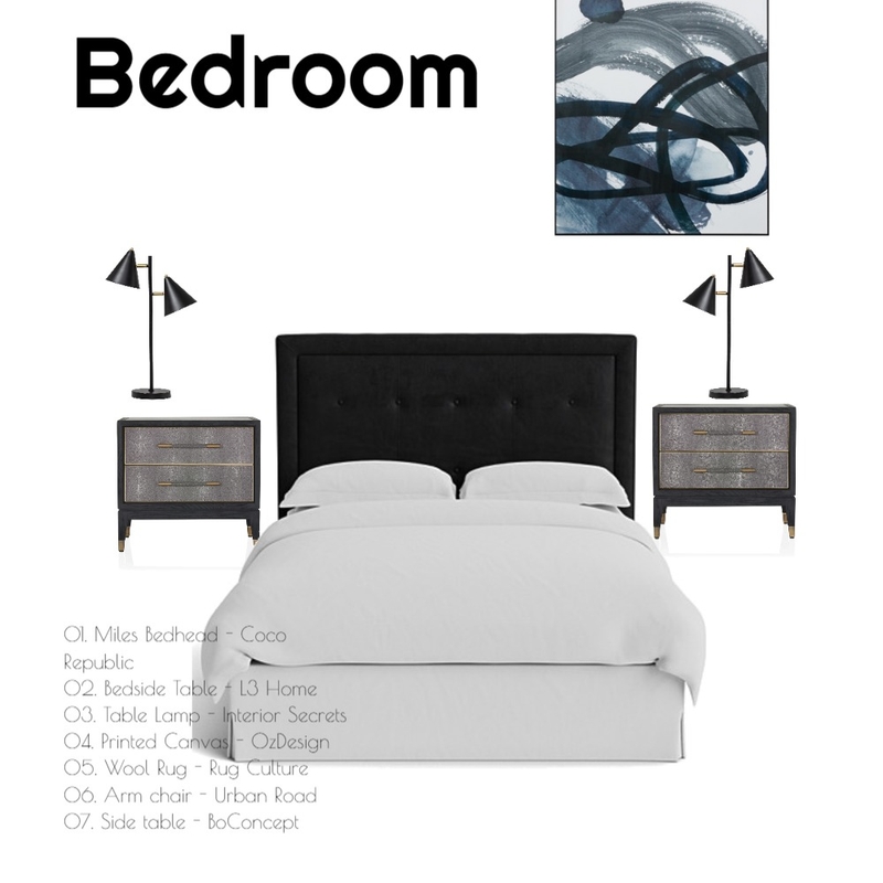 Bedroom Mood Board by DoubleBun on Style Sourcebook