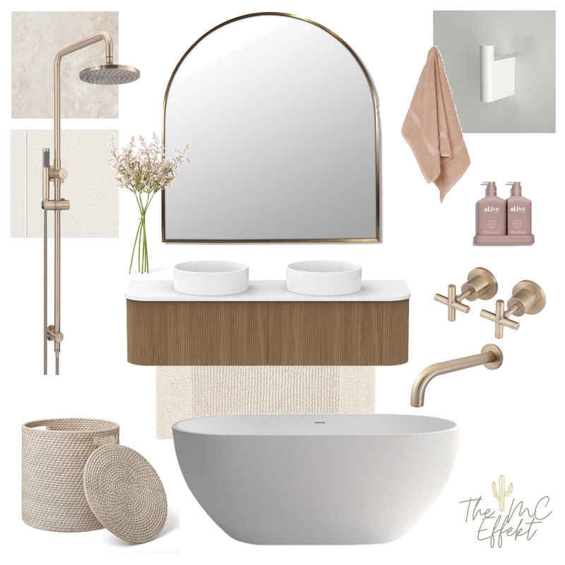 Neutral Bathroom Mood Board by The MC Effekt on Style Sourcebook