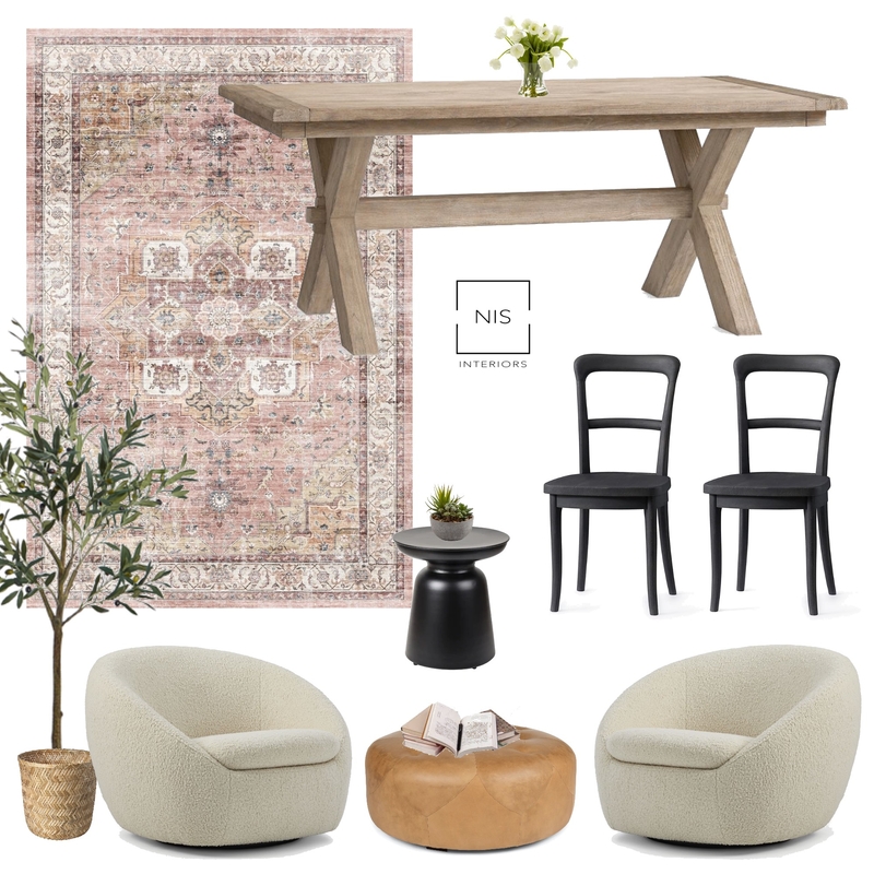 Haddon Hill - 3-Season room (dining + nook) -2 Mood Board by Nis Interiors on Style Sourcebook