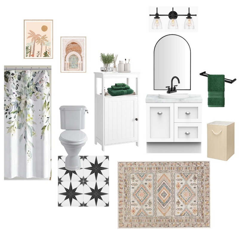 Family Room Bathroom Mood Board by Ramirbre on Style Sourcebook