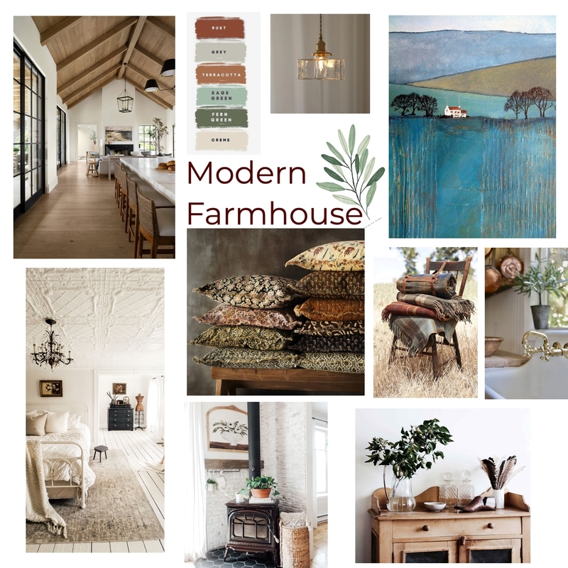 Modern Farmhouse Mood Board by Gemma on Style Sourcebook