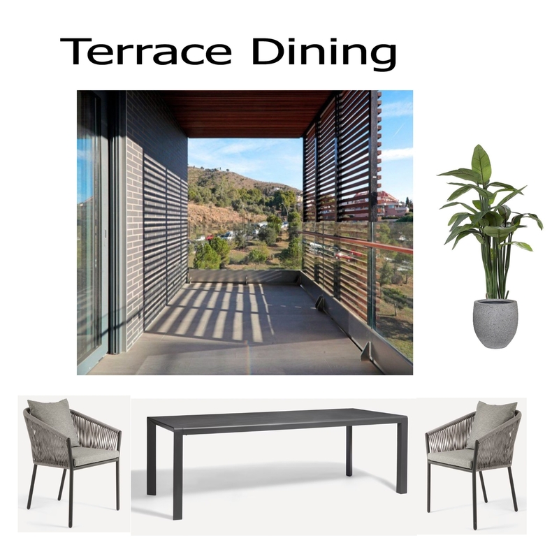 Finestrelles terrace DINING proposal 1 Mood Board by LejlaThome on Style Sourcebook