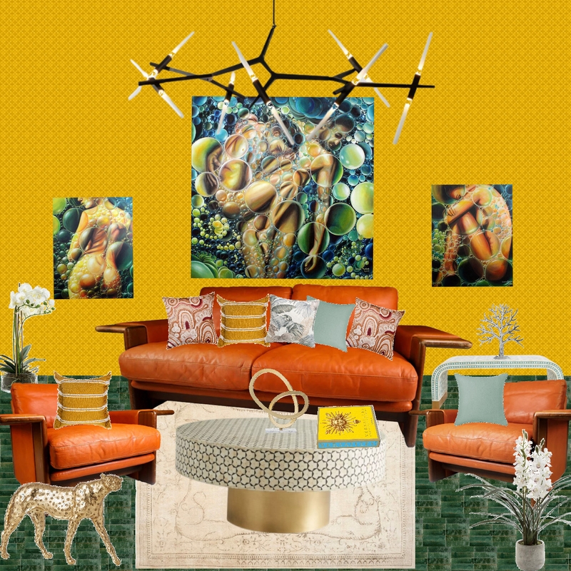 Eclectic Living Room Design by Malak Benzenberg Mood Board by Malak_Benzenberg on Style Sourcebook