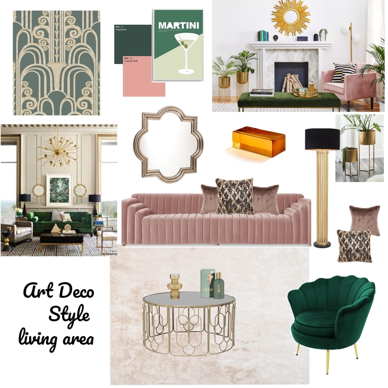 art deco Mood Board by charmainet on Style Sourcebook