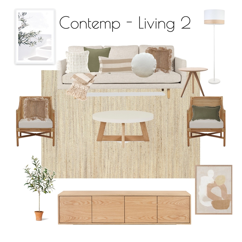 Contemp Living 2 Mood Board by Caffeine and Style Interiors - Shakira on Style Sourcebook