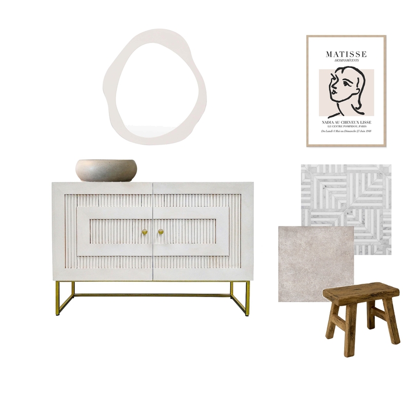 Neutral bathroom Mood Board by Sisu Styling on Style Sourcebook