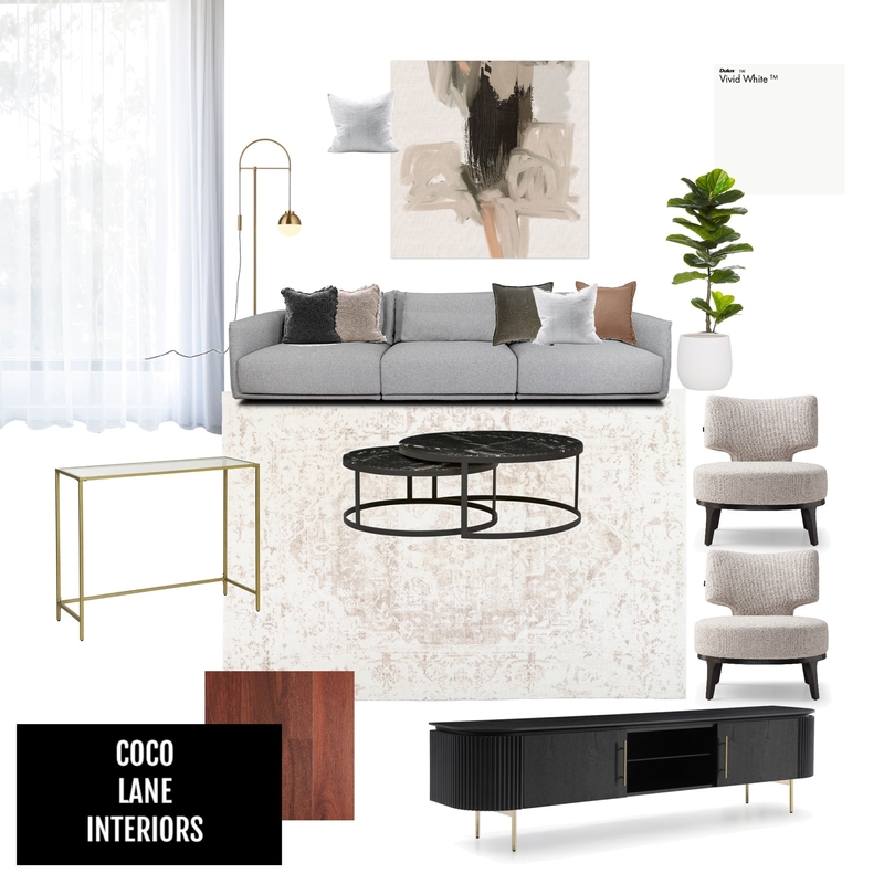 Hilarys Lower Lounge Mood Board by CocoLane Interiors on Style Sourcebook