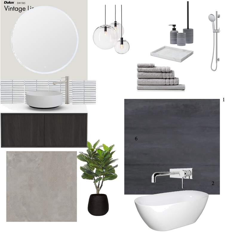 L7 Main Bath Mood Board by L7 on Style Sourcebook