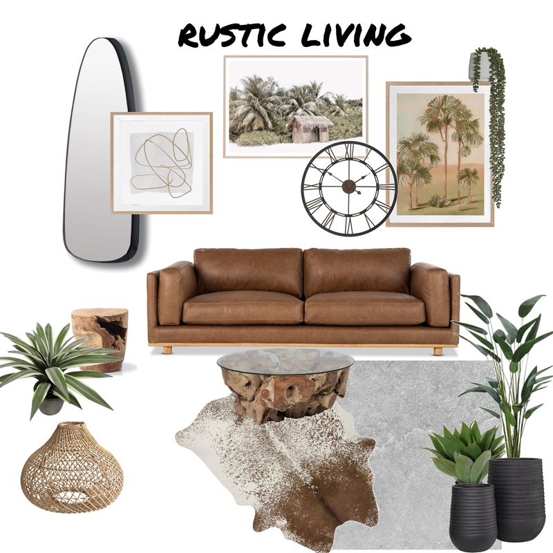 Rustic livingroom Mood Board by Scarlett Sommerville on Style Sourcebook