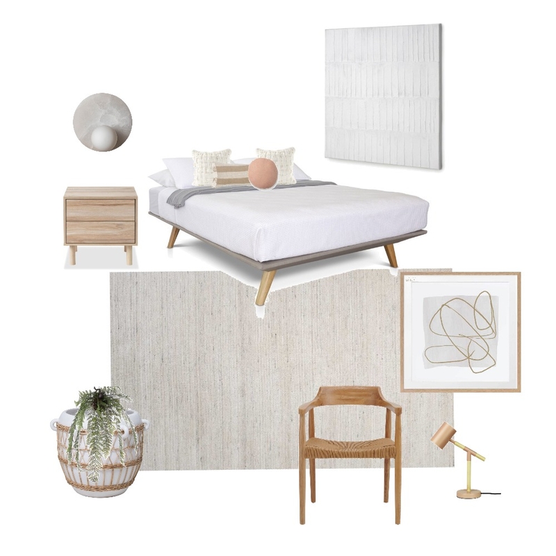 GF102 Bedroom Mood Board by Mojavé Interiors on Style Sourcebook