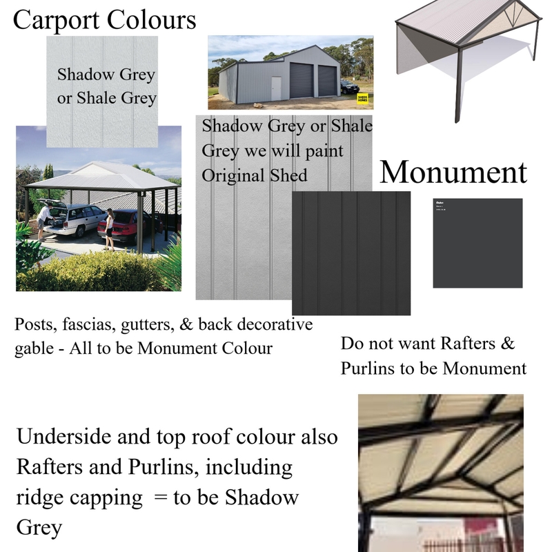 Bishop Street New Carport Colour changes 7/06/23 Mood Board by Debbie O'Hara on Style Sourcebook