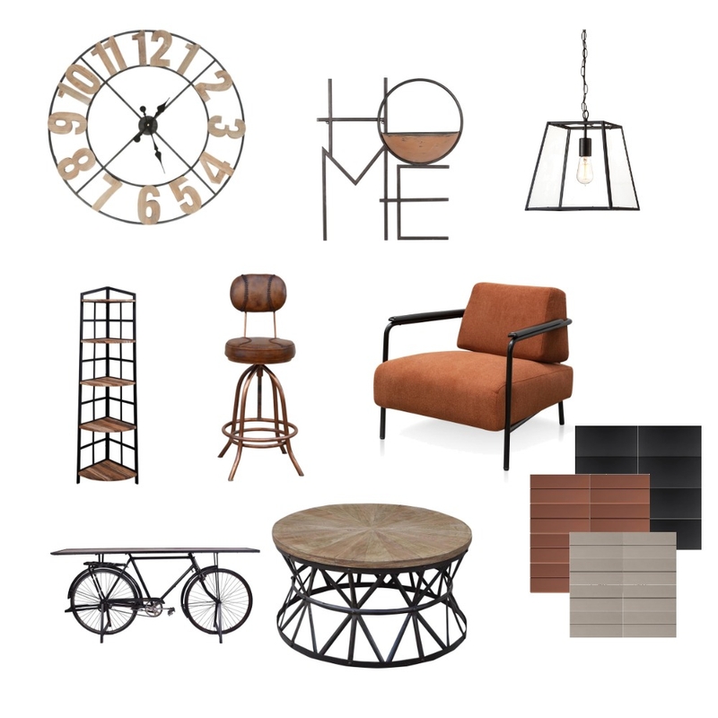 industrial 2 Mood Board by ye on Style Sourcebook