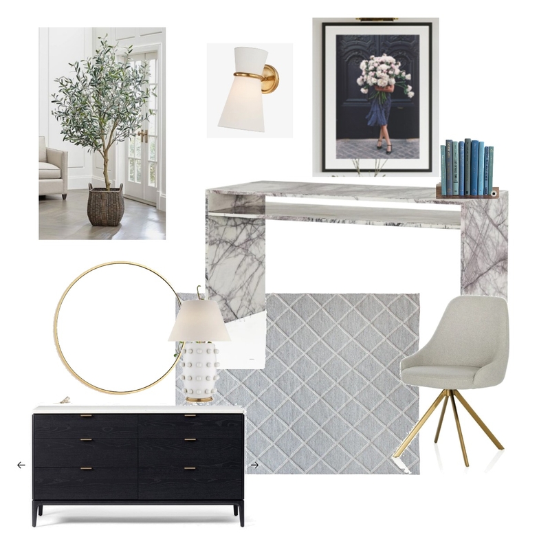 Home Office Mood Board by Bobbie Mia Designs on Style Sourcebook