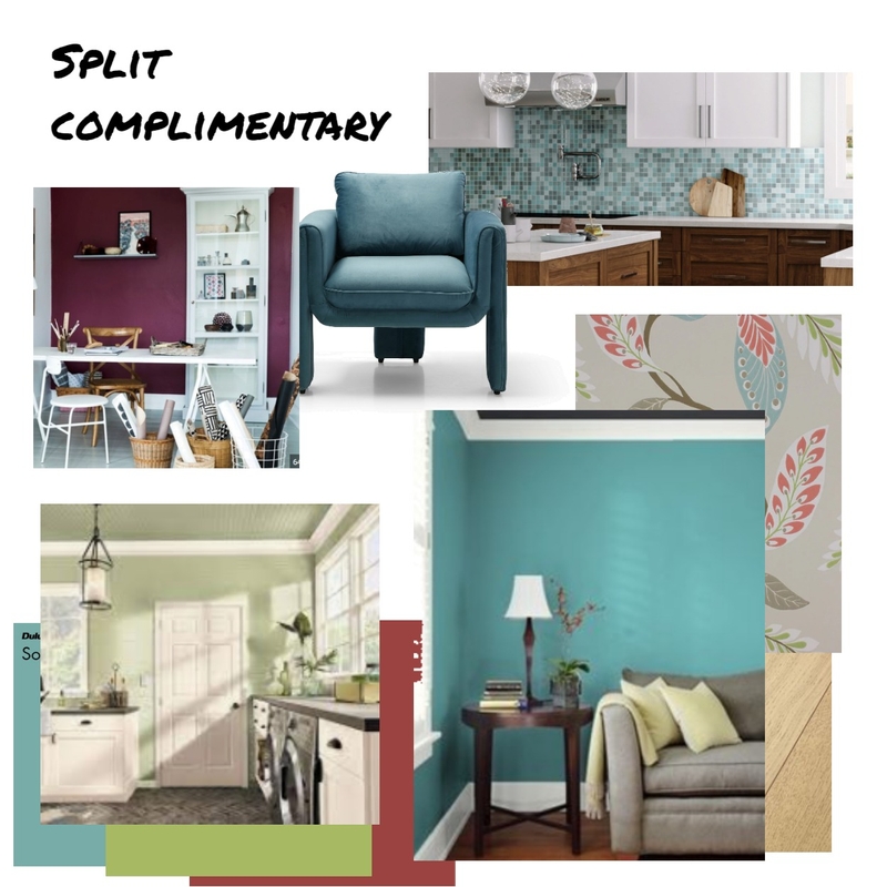 Split Complimentary Mood Board by sermowens on Style Sourcebook